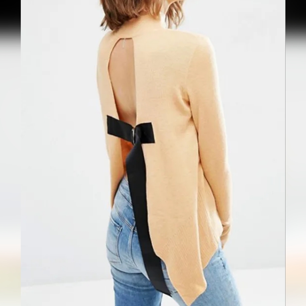 BNWT Asos Curve Open Back Jumper